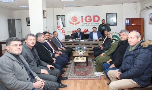 Adıyaman'da AK Partili vekillerden İGC’ye ziyaret