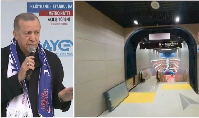 Kağıthane-İstanbul Havalimanı Metrosu hizmete açılıyor