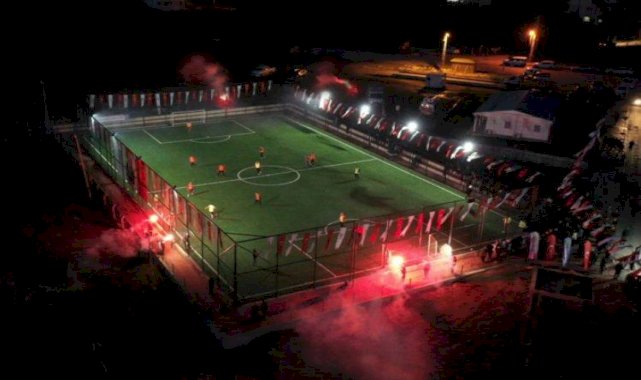 Silivri'de Büyükkılıçlı futbol sahasına kavuştu