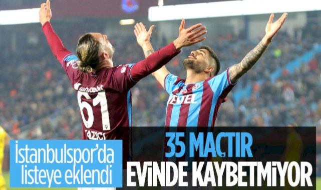 Trabzonspor, İstanbulspor'u farklı geçti