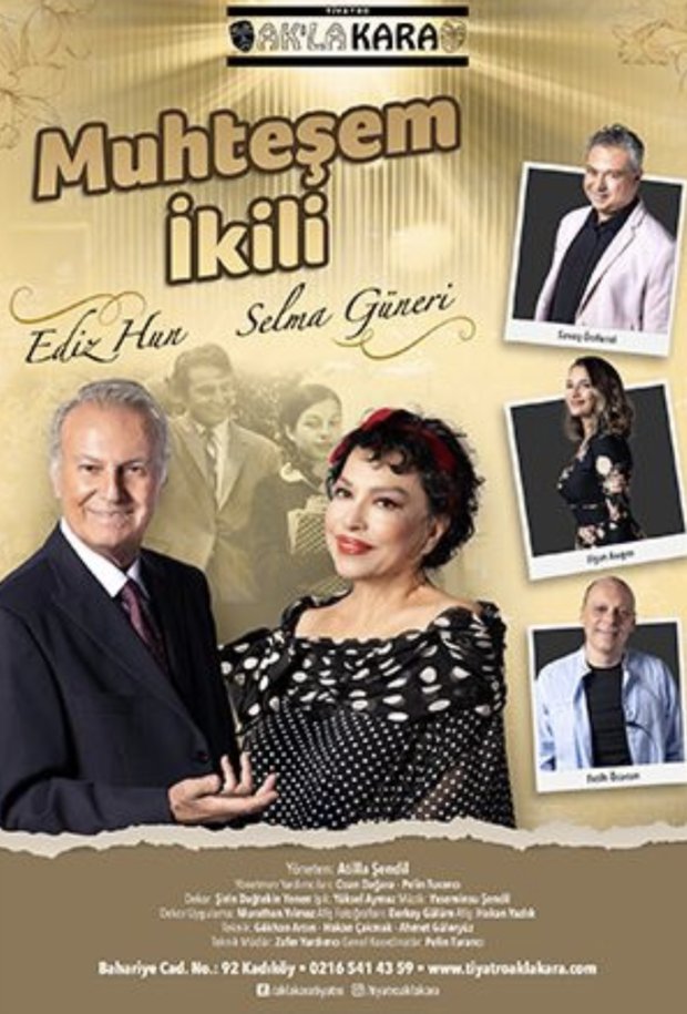 Yeşilçam'ın 'Muhteşem İkili'si aynı sahnede!