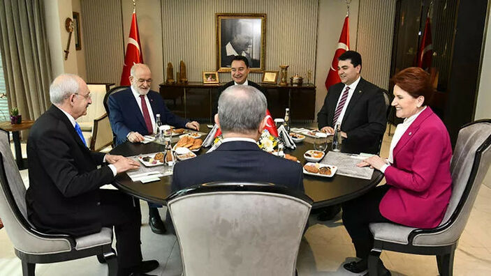 6'lı masada adaylık krizi çözülemedi: Toplu görüş ortak aday