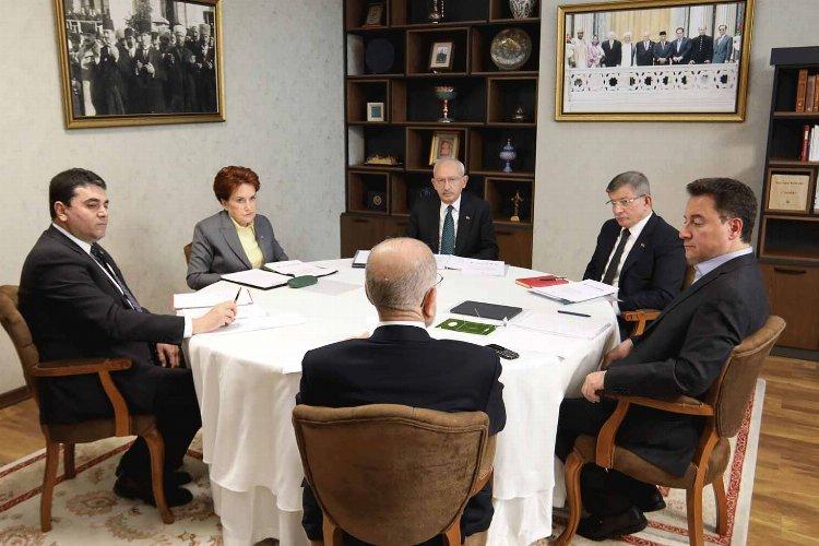 Altılı Masa&#039;dan deprem açıklaması: Sorumlular hafızalarımızda