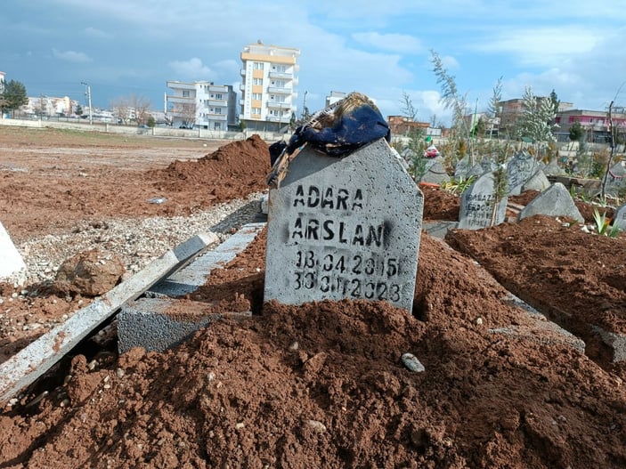 Batman'da babası tarafından boğulan küçük Adara defnedildi