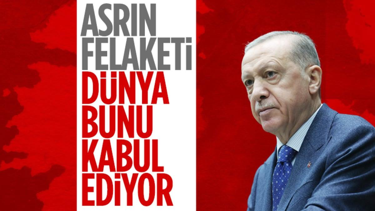 Cumhurbaşkanı Erdoğan AFAD Koordinasyon Merkezi çalışanlarına hitap etti