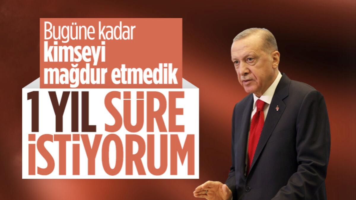 Cumhurbaşkanı Erdoğan: Deprem bölgesini inşa etmek bize nasip olacak