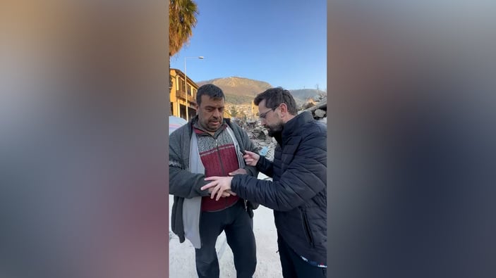 Depremzede vatandaşın devlete duyduğu güven dikkat çekti