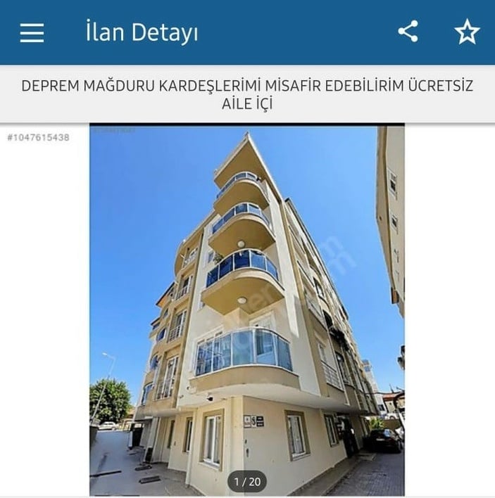 Depremzedeler için binlerce ücretsiz ev ilana çıktı