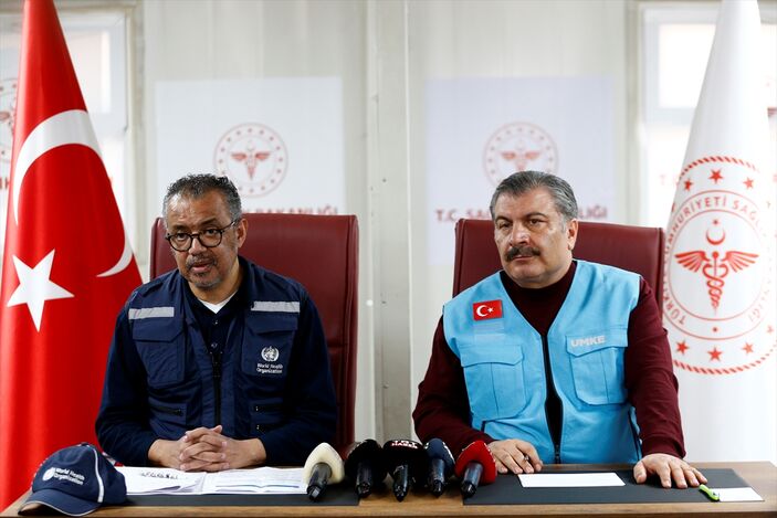 DSÖ Direktörü Ghebreyesus: Türkiye, elinden gelenin en iyisini yapıyor