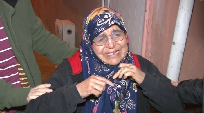 Edirne'de sobadan çıkan yangınla evi kullanılamaz hale gelen kadın gözyaşlarını tutamadı
