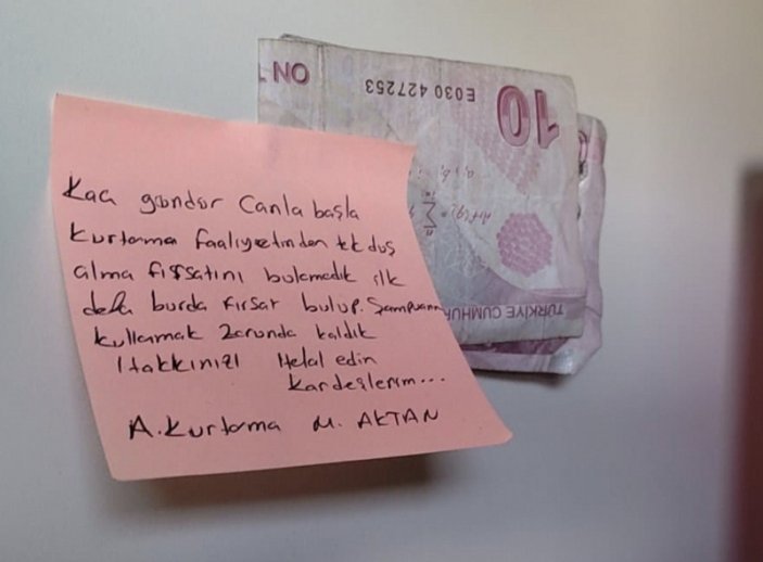 Gaziantep'e giden arama kurtarma ekibi KYK yurdunda şampuanı kullanınca son paralarını bıraktı