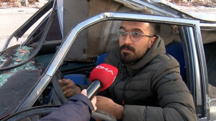 Gaziantep'te galaricinin 6 aracı enkaz altında kaldı