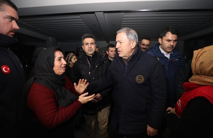 Hulusi Akar ve Murat Kurum Hatay'da