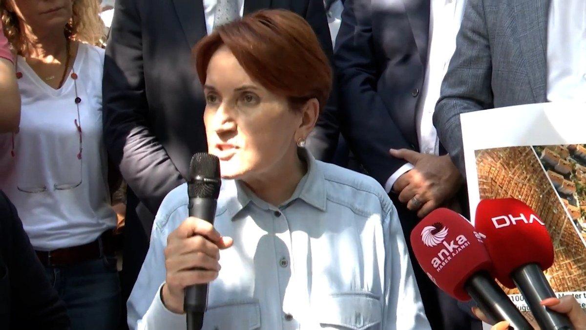 İyi Parti Lideri Meral Akşener'in kentsel dönüşüm tepkisi yeniden gündem oldu: Gürültü çıkardık durdurduk