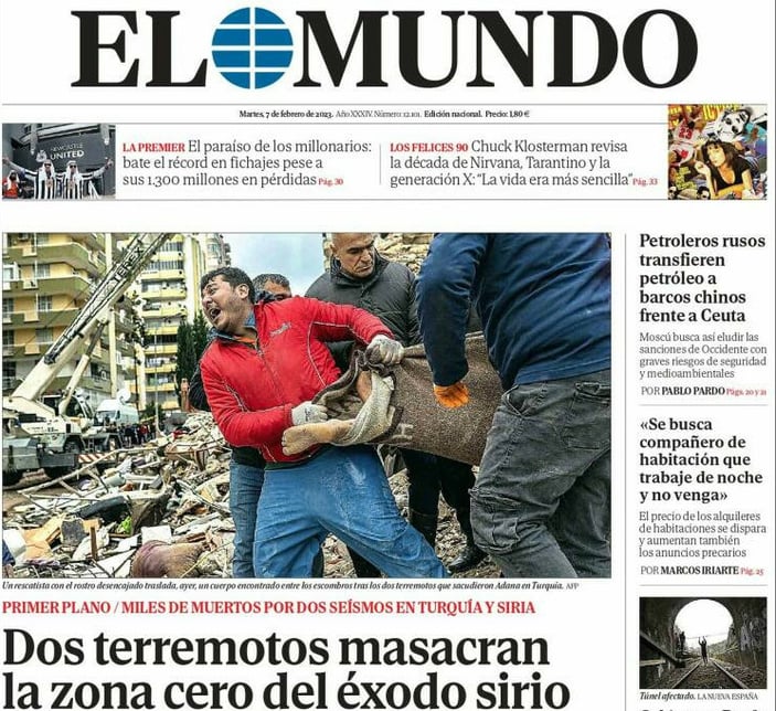 Kahramanmaraş depremleri, dünyada geniş yankı uyandırdı