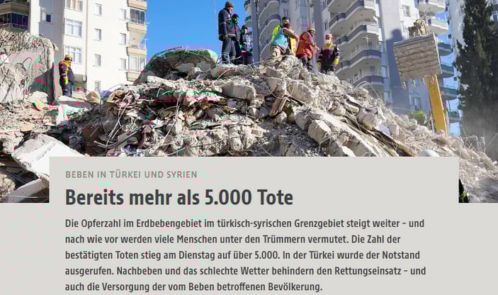 Kahramanmaraş depremleri, dünyada geniş yankı uyandırdı