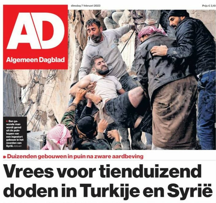 Kahramanmaraş depremleri, dünyada geniş yankı uyandırdı