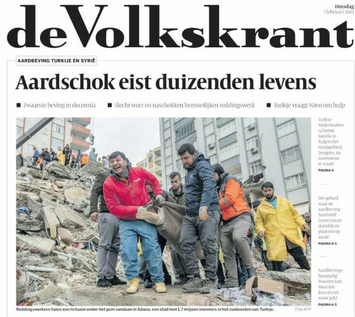 Kahramanmaraş depremleri, dünyada geniş yankı uyandırdı