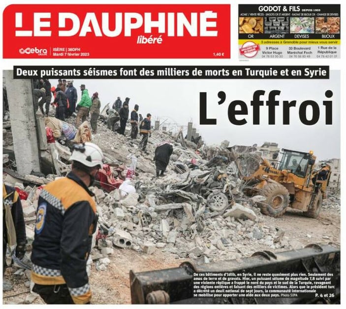 Kahramanmaraş depremleri, dünyada geniş yankı uyandırdı