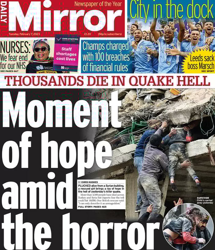 Kahramanmaraş depremleri, dünyada geniş yankı uyandırdı