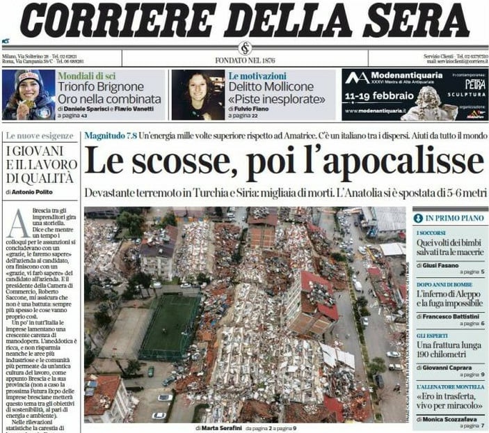 Kahramanmaraş depremleri, dünyada geniş yankı uyandırdı