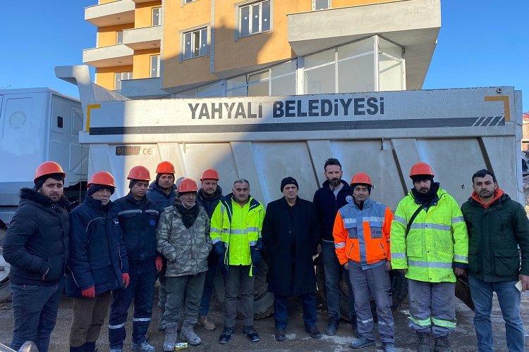 Kayseri Yahyalı&#039;dan Kahramanmaraş&#039;a hijyenik destek