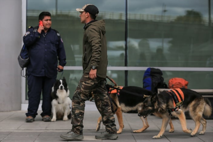 Kolombiya'dan Türkiye'ye 45 kişilik ekip desteği
