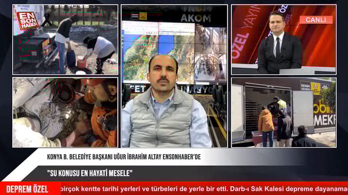 Konya Büyükşehir Belediyesi, Hatay'ın yaralarını sarıyor