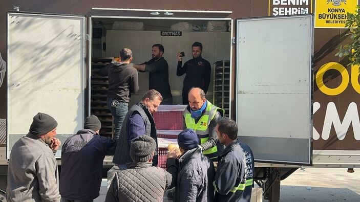 Konya Büyükşehir Belediyesi, Hatay'ın yaralarını sarıyor