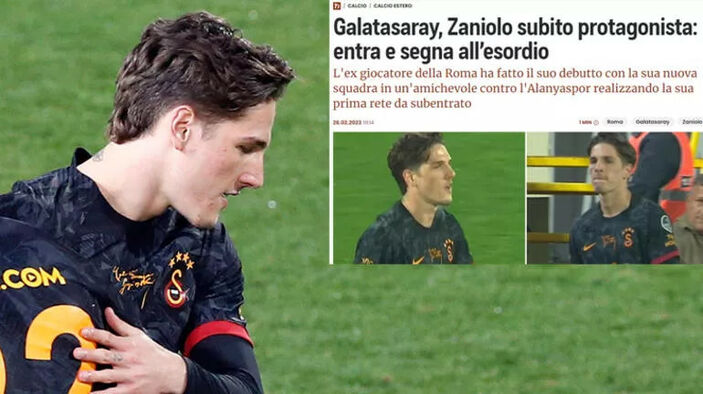 Nicolo Zaniolo'nun performansı İtalyan basınında yankı uyandırdı