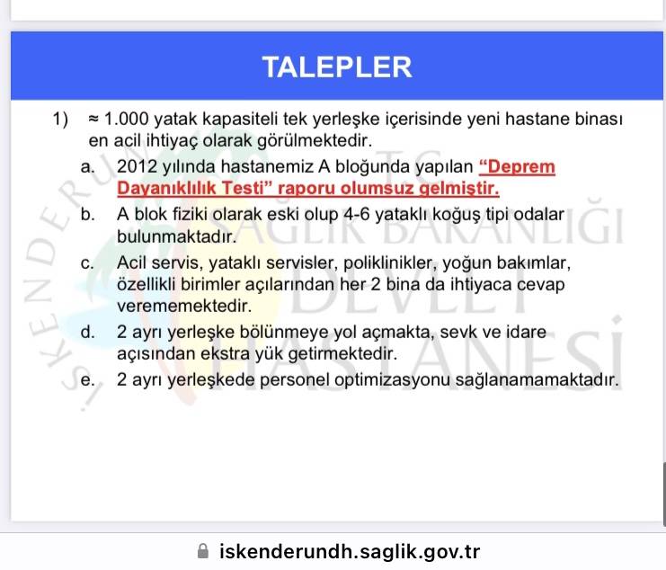 Sağlık Çalışanı Kayıplarında Tek Sorumlu Deprem Mi ?