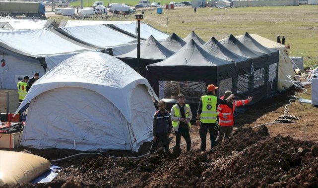 Belçika'nın Hatay'a gönderdiği sahra hastanesi kuruldu