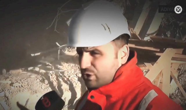 Deprem bölgesindeki madenciden duygulandıran sözler