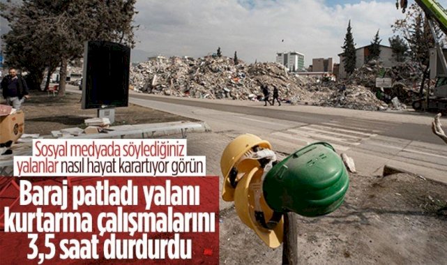 İHH Takım Lideri Orhan Parlak: Hatay'da baraj patladı iddiası 3,5 saatimize mal oldu