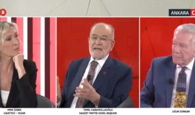 Saadet Partisi lideri Temel Karamollaoğlu Millet İttifakı'nda bakanlıkların paylaşımını anlattı