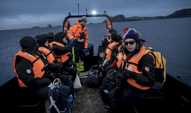 Türk Bilim Heyeti Antarktika’ya vardı