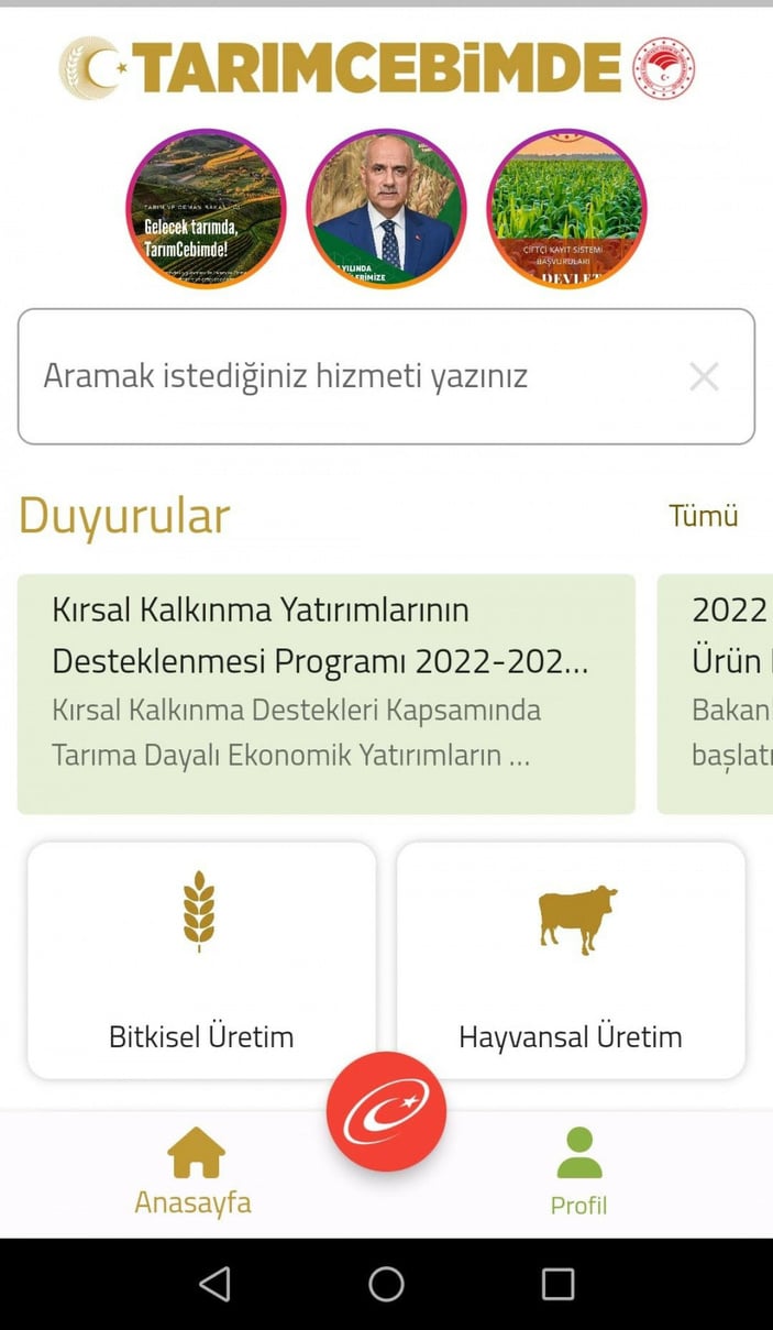 'Tarım Cebimde' uygulamasını 1 ayda 100 bin kişi indirdi