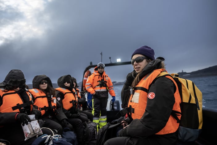 Türk Bilim Heyeti Antarktika’ya vardı