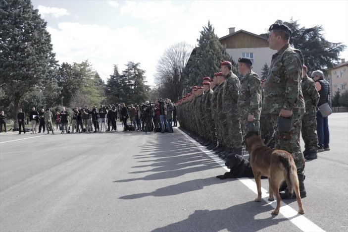 Türkiye’ye yardım için gelen Kuzey Makedonya ordusu, ülkelerine geri döndü