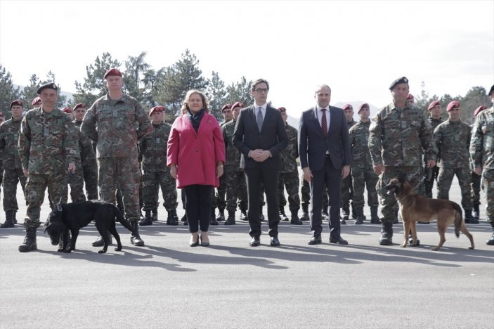 Türkiye’ye yardım için gelen Kuzey Makedonya ordusu, ülkelerine geri döndü