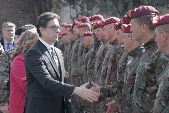 Türkiye’ye yardım için gelen Kuzey Makedonya ordusu, ülkelerine geri döndü