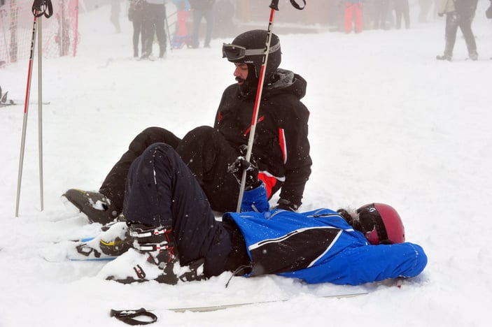 Uludağ'da kar kalınlığı 55 santim: Pistler doldu