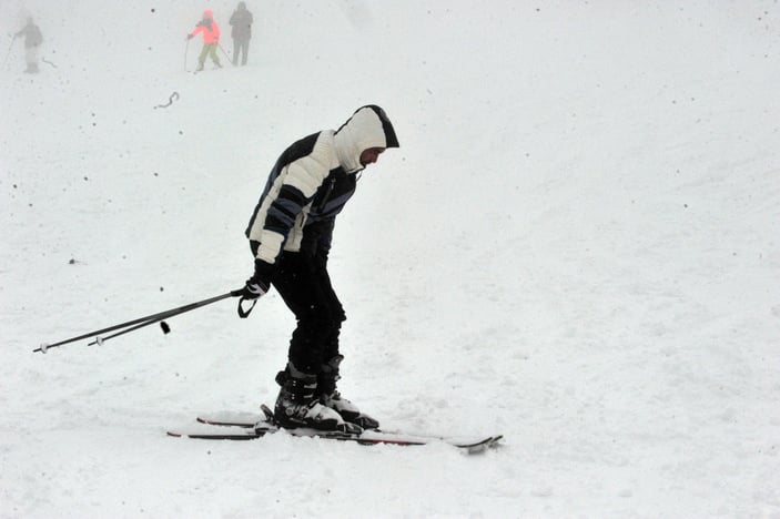 Uludağ'da kar kalınlığı 55 santim: Pistler doldu
