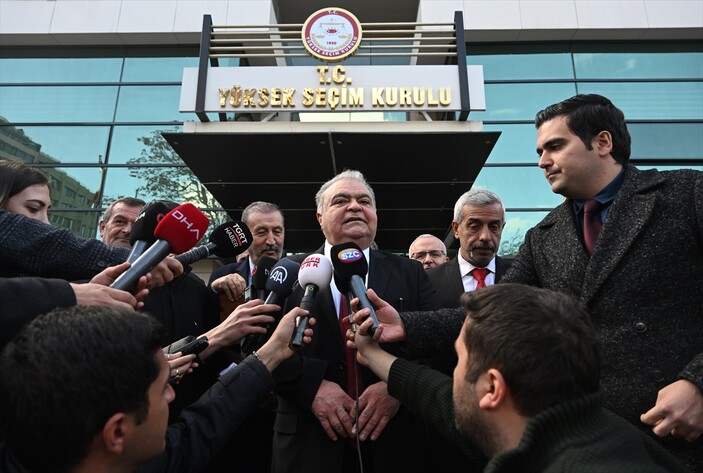 Ahmet Özal, Cumhurbaşkanlığı adaylık başvurusunu yaptı