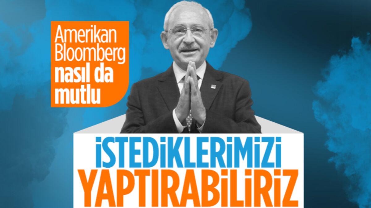 Bloomberg, Kemal Kılıçdaroğlu'nun cumhurbaşkanı adaylığını yorumladı