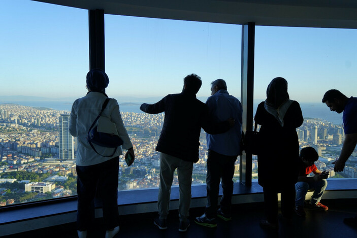 Çamlıca Kulesi'ni ziyaret edenlerin sayısı 1 milyonu aştı