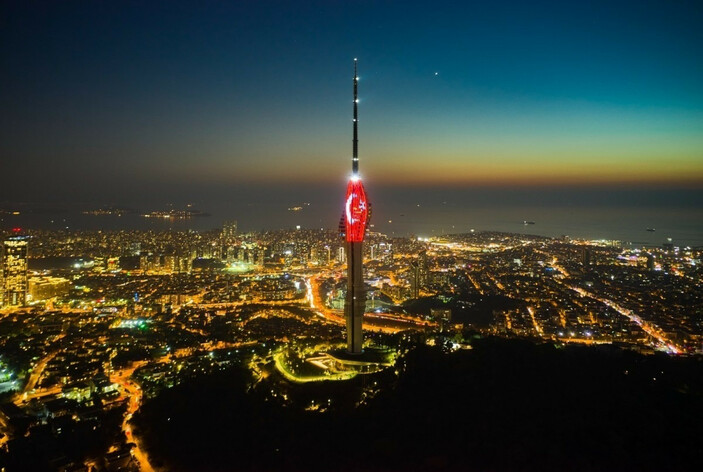 Çamlıca Kulesi'ni ziyaret edenlerin sayısı 1 milyonu aştı