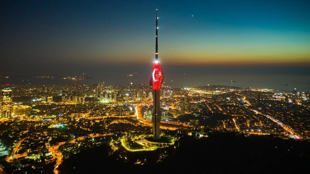 Çamlıca Kulesi'ni ziyaret edenlerin sayısı 1 milyonu aştı