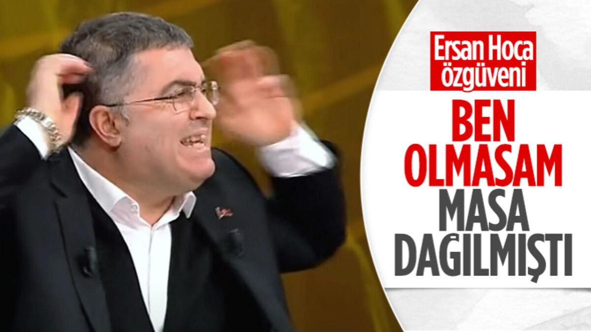 Ersan Şen'den yeni 6'lı masa açıklaması: Dağılan masanın toplanmasına yardım ettim