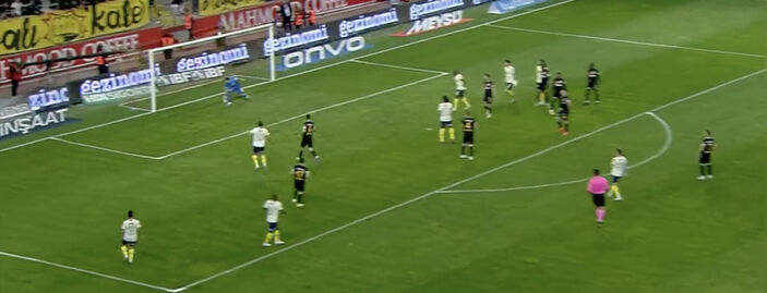 Ferdi Kadıoğlu'ndan Kayserispor'a klas gol